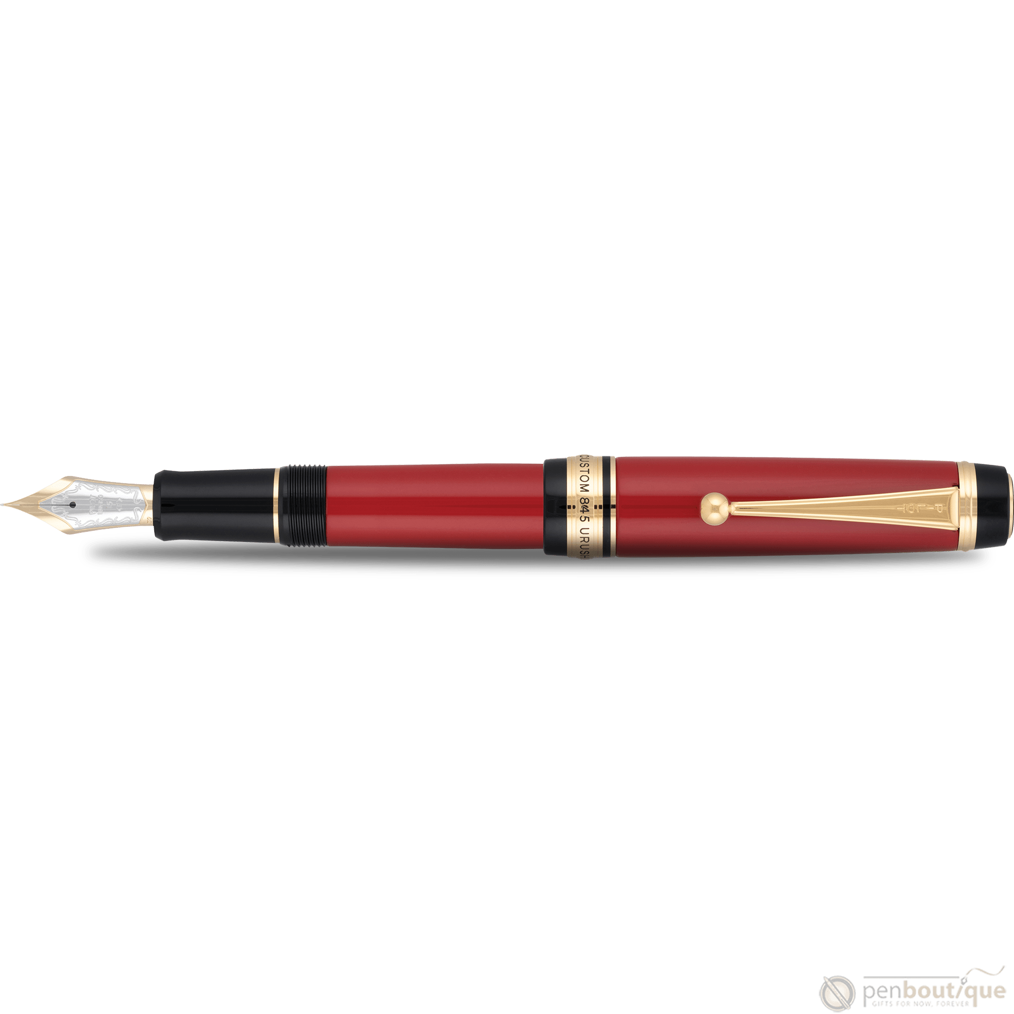 Pilot Custom Urushi 845 Fountain Pen - Vermillion - Pen Boutique Ltd