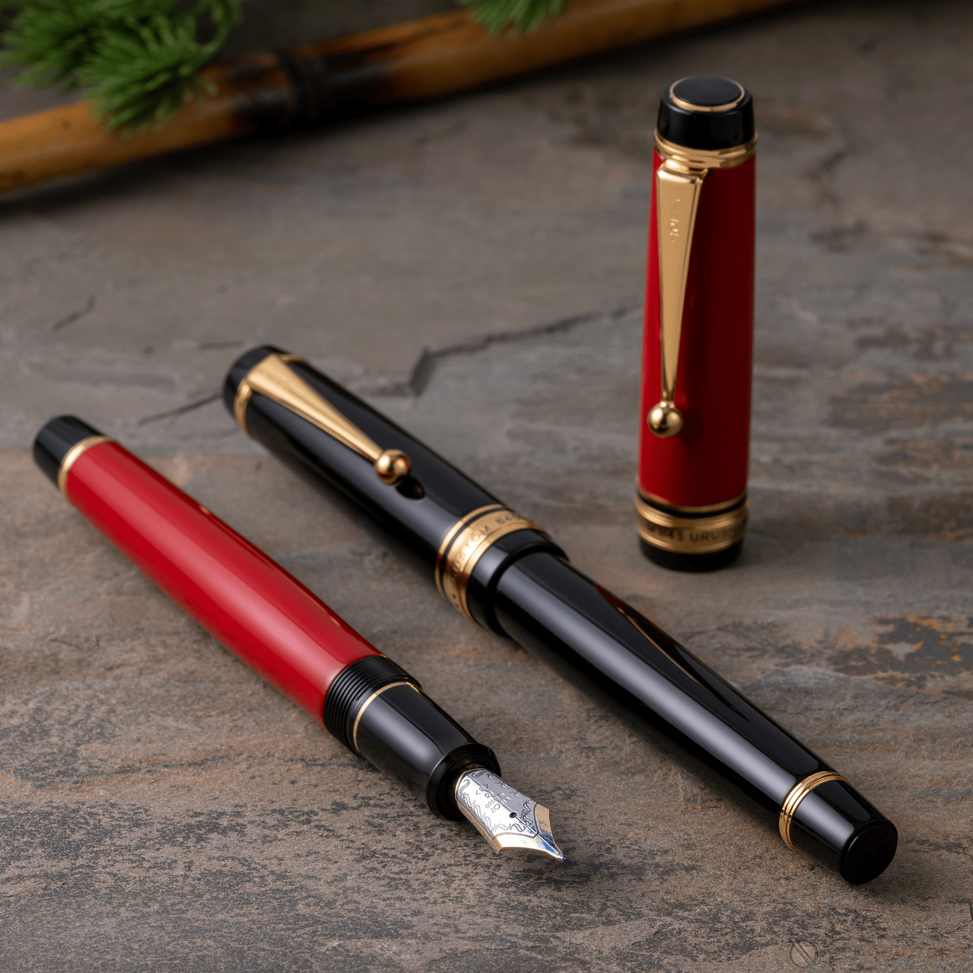 Pilot Custom Urushi 845 Fountain Pen - Vermillion - Pen Boutique Ltd