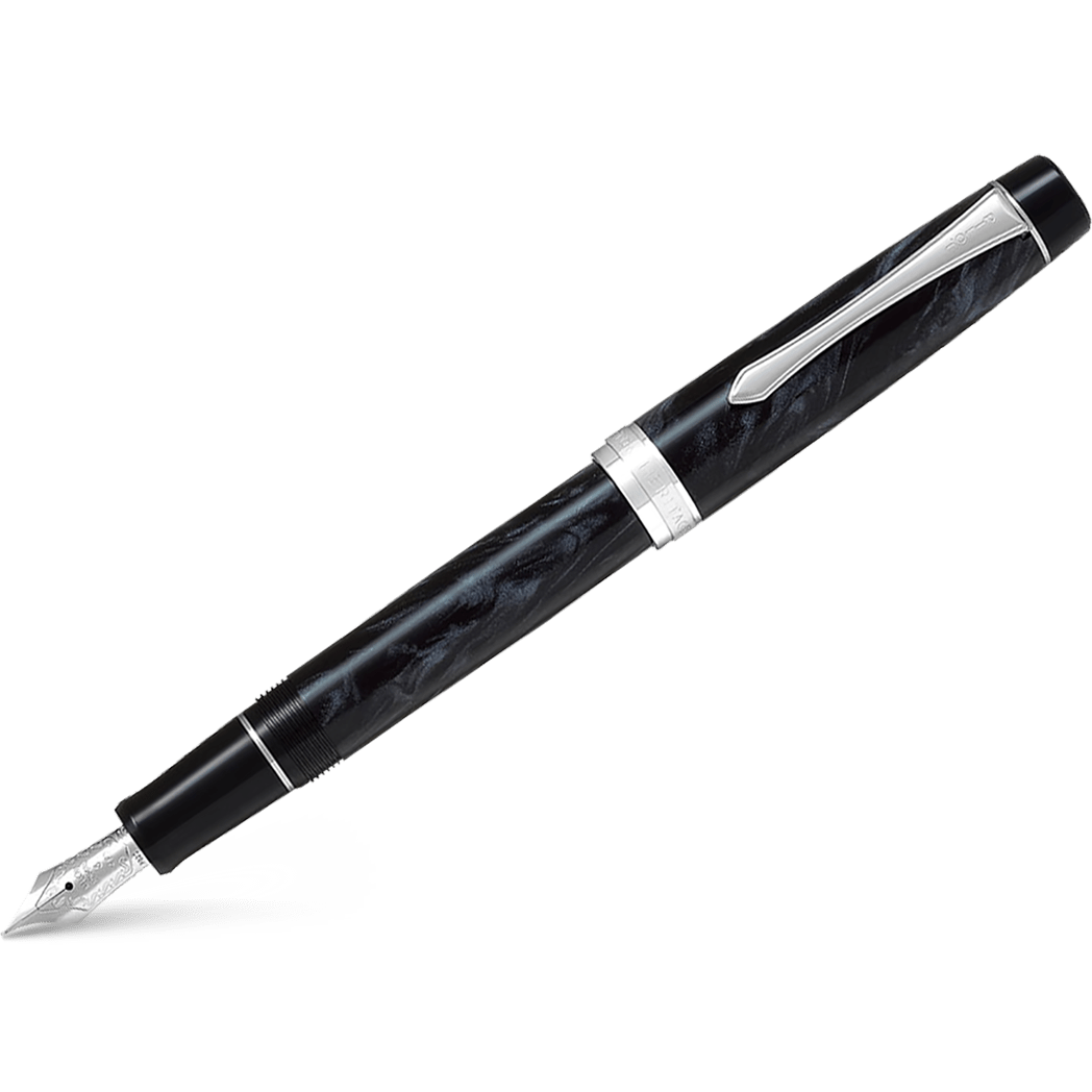 Pilot Custom Heritage SE Fountain Pen - Marble Black - Pen Boutique Ltd