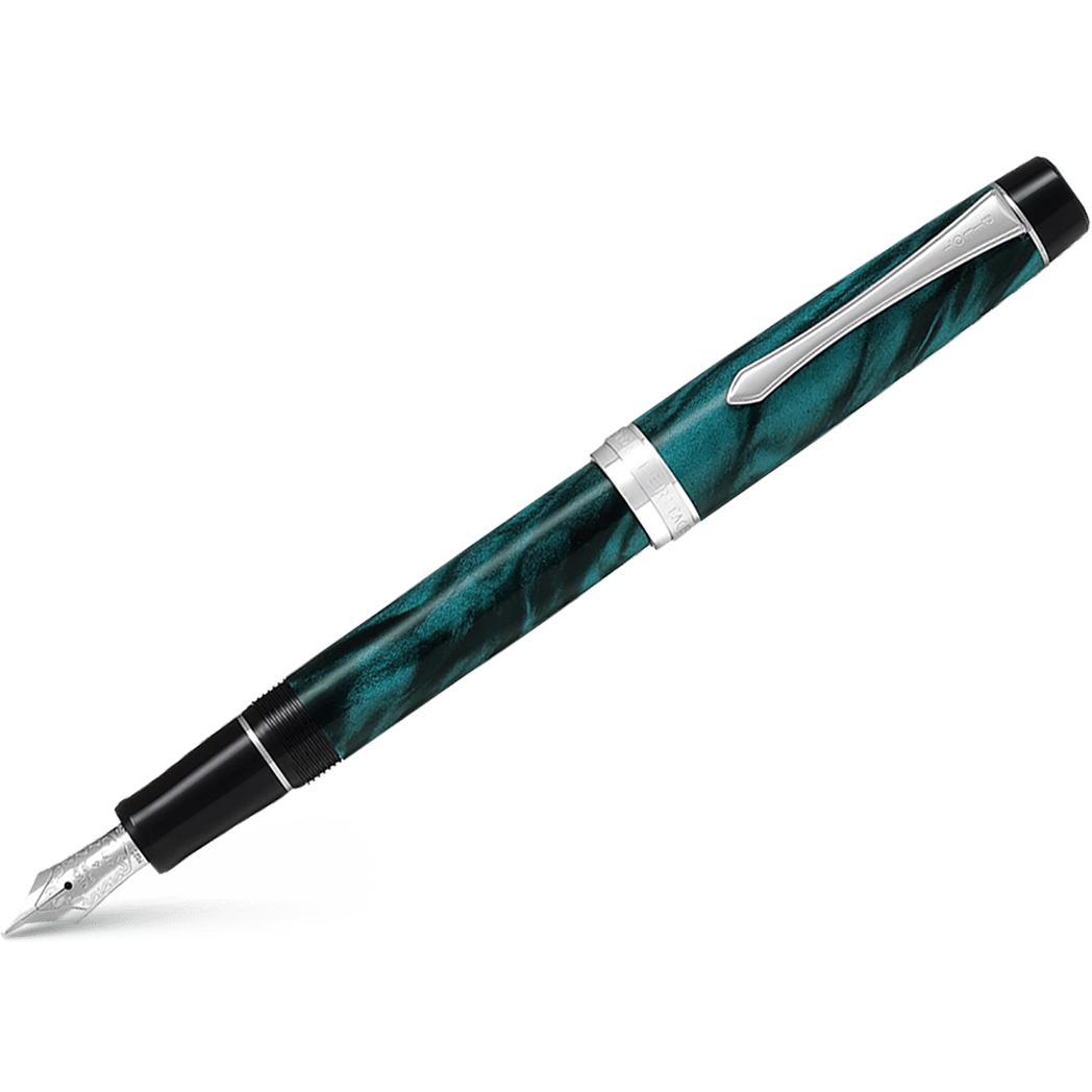 Pilot Custom Heritage SE Fountain Pen - Marble Green - Pen Boutique Ltd