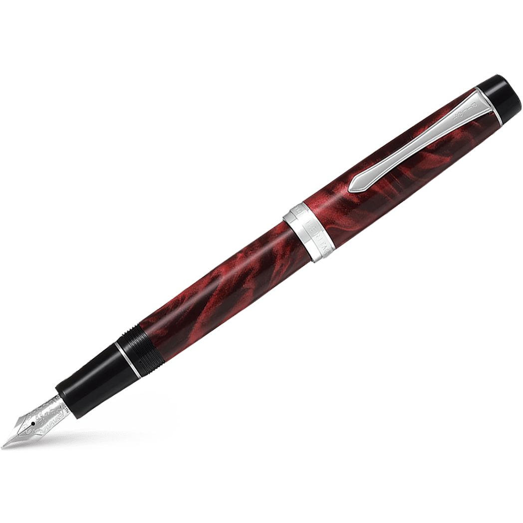 Pilot Custom Heritage SE Fountain Pen - Marble Red - Pen Boutique Ltd