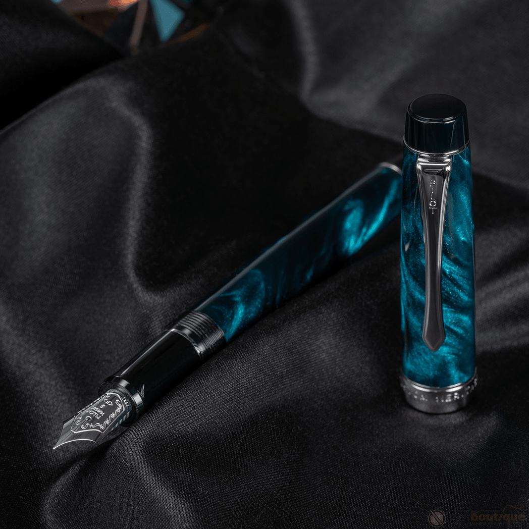 Pilot Custom Heritage SE Fountain Pen - Marble Green - Pen Boutique Ltd