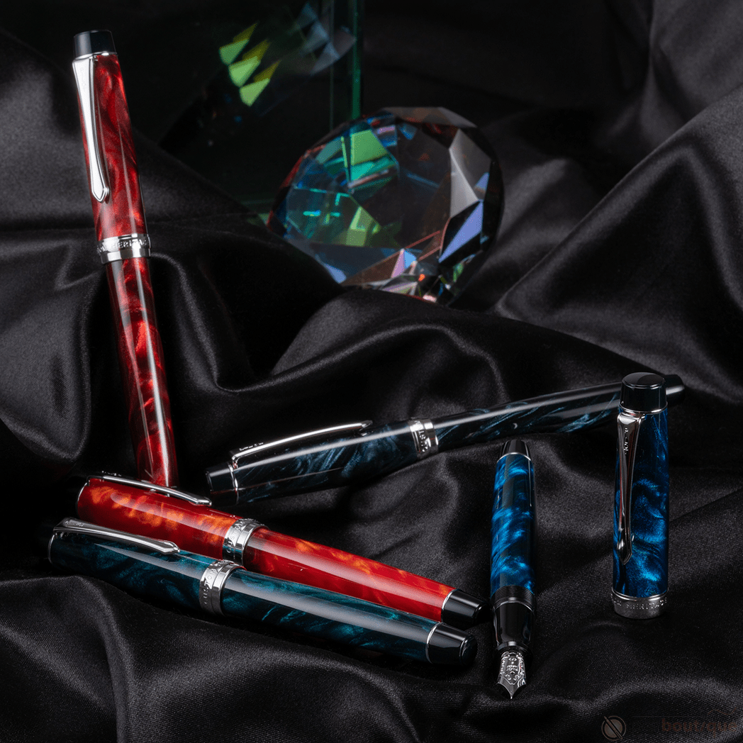 Pilot Custom Heritage SE Fountain Pen - Marble Green - Pen Boutique Ltd
