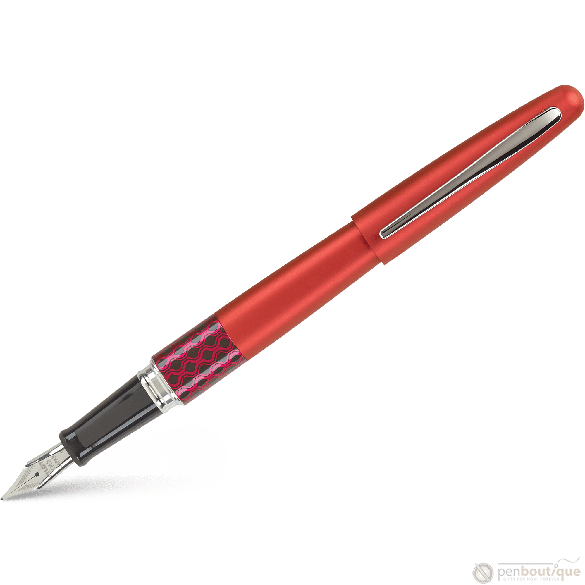 Pilot Fountain Pen - MR Collection - Retro Pop - Red - Pen Boutique Ltd