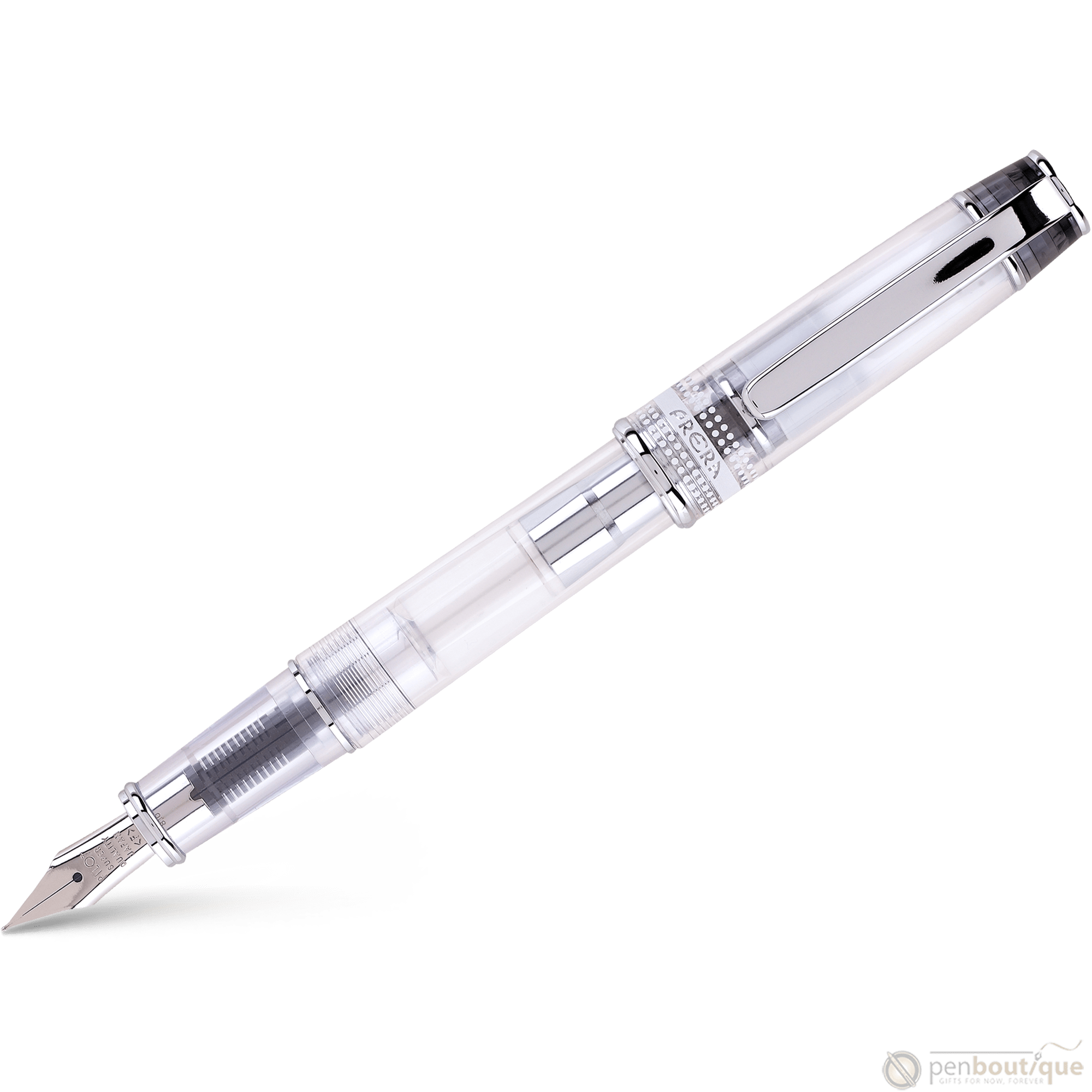 Pilot Prera Fountain Pen - Black - Fine - Pen Boutique Ltd