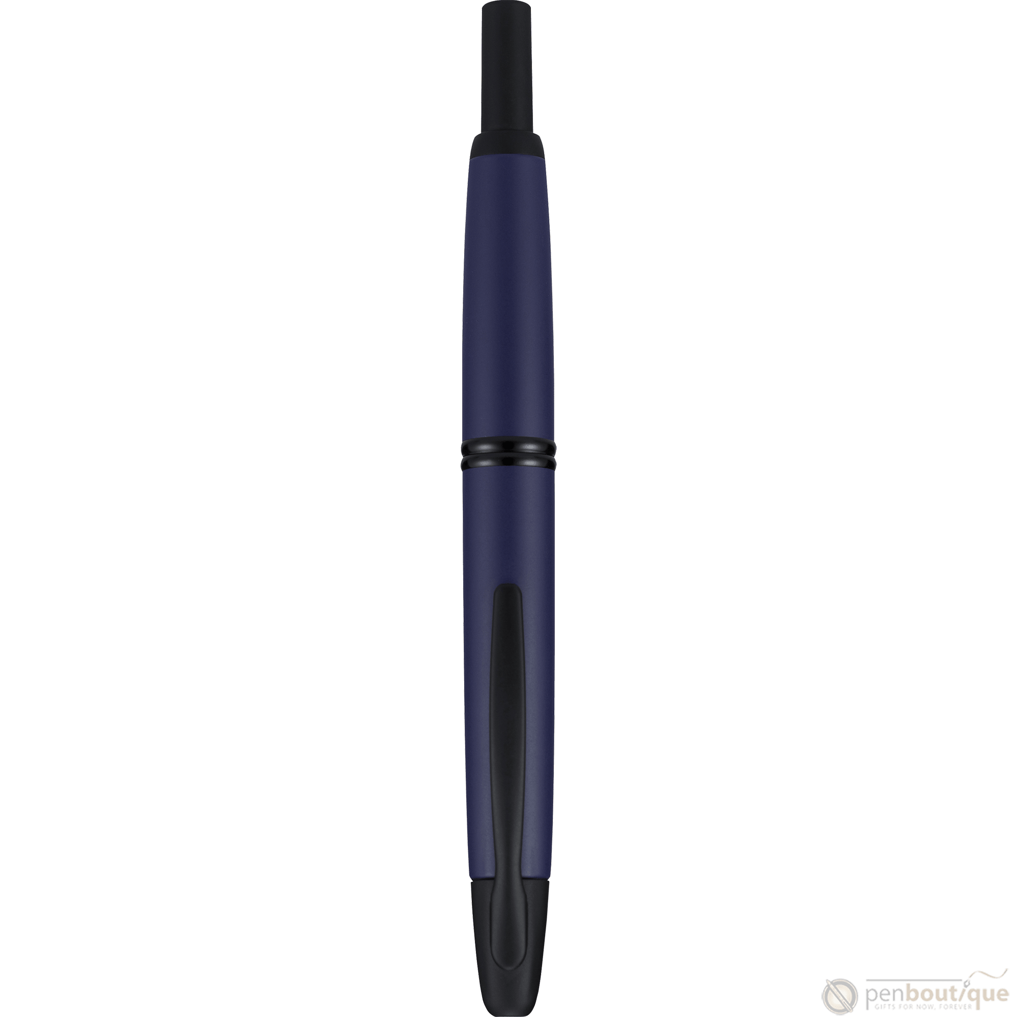 Pilot Vanishing Point Fountain Pen - Matte Blue - Pen Boutique Ltd