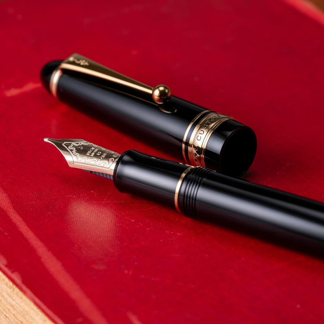Pilot Custom 743 Fountain Pen - Black - Pen Boutique Ltd