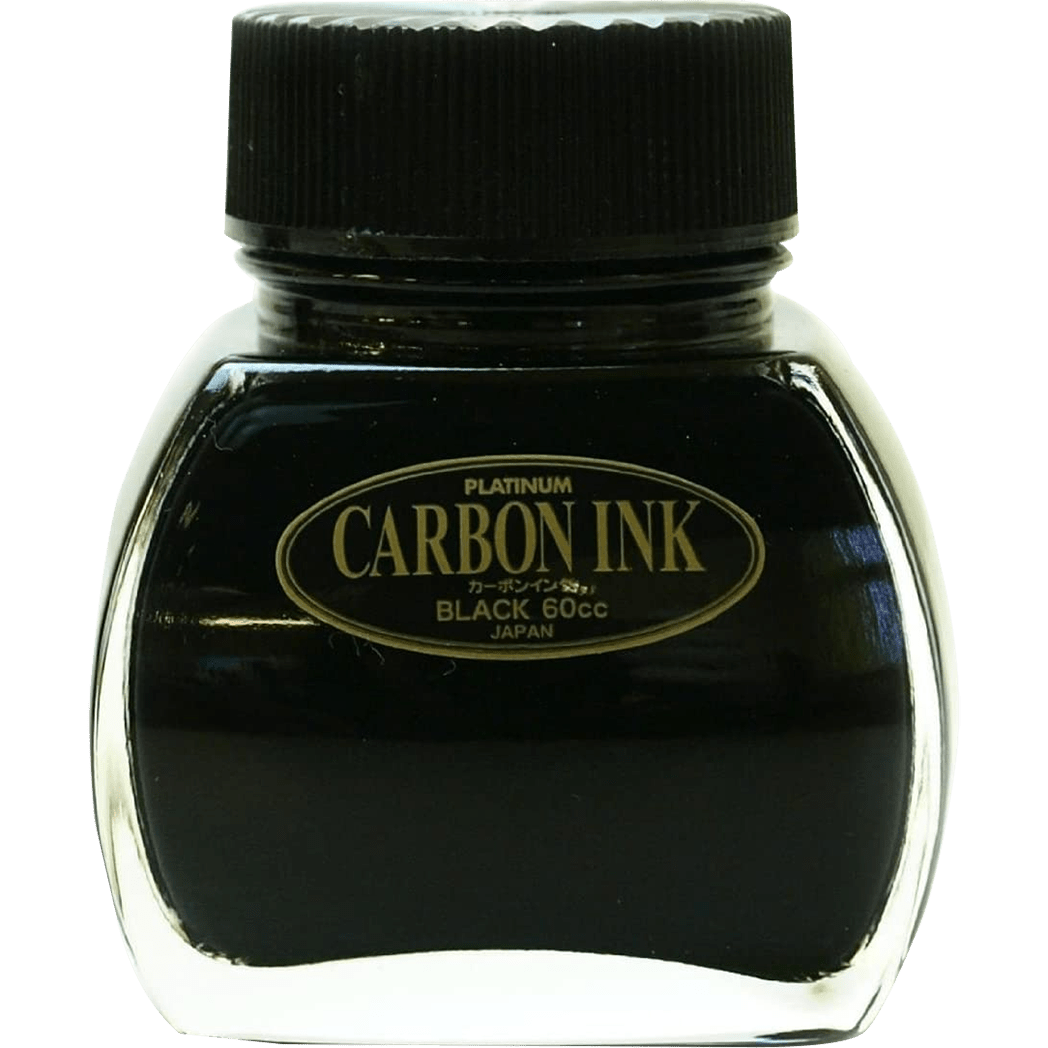 Platinum Carbon Black Ink Bottle 60ml - Pen Boutique Ltd
