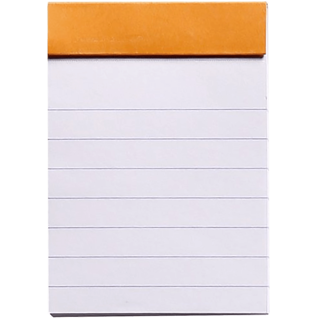 Rhodia N° 10 Pad - Orange - Lined - Pen Boutique Ltd