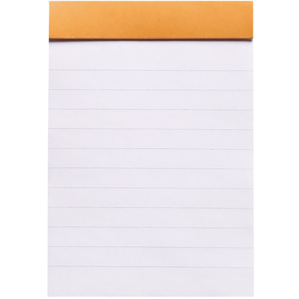 Rhodia N° 11 Pad - Orange - Graph - Pen Boutique Ltd