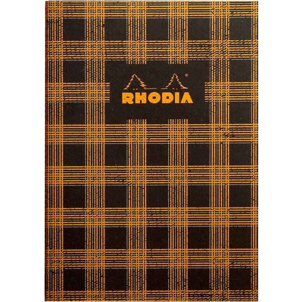 Rhodia Heritage Sewn Spine Notebook - Tartan Graph (A5 - 6" x 8.24") - Pen Boutique Ltd