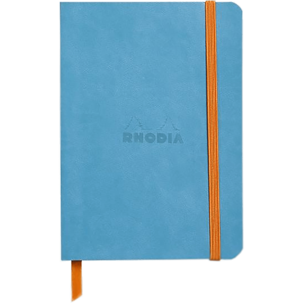 Rhodia Rhodiarama Lined Turquoise A6 Notebooks - Pen Boutique Ltd
