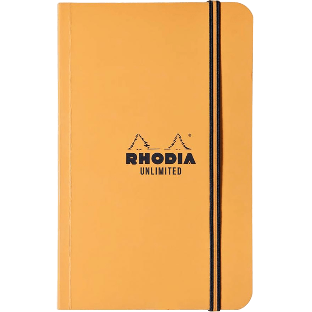 Rhodia Unlimited Pocket Notebooks - Orange - Pen Boutique Ltd