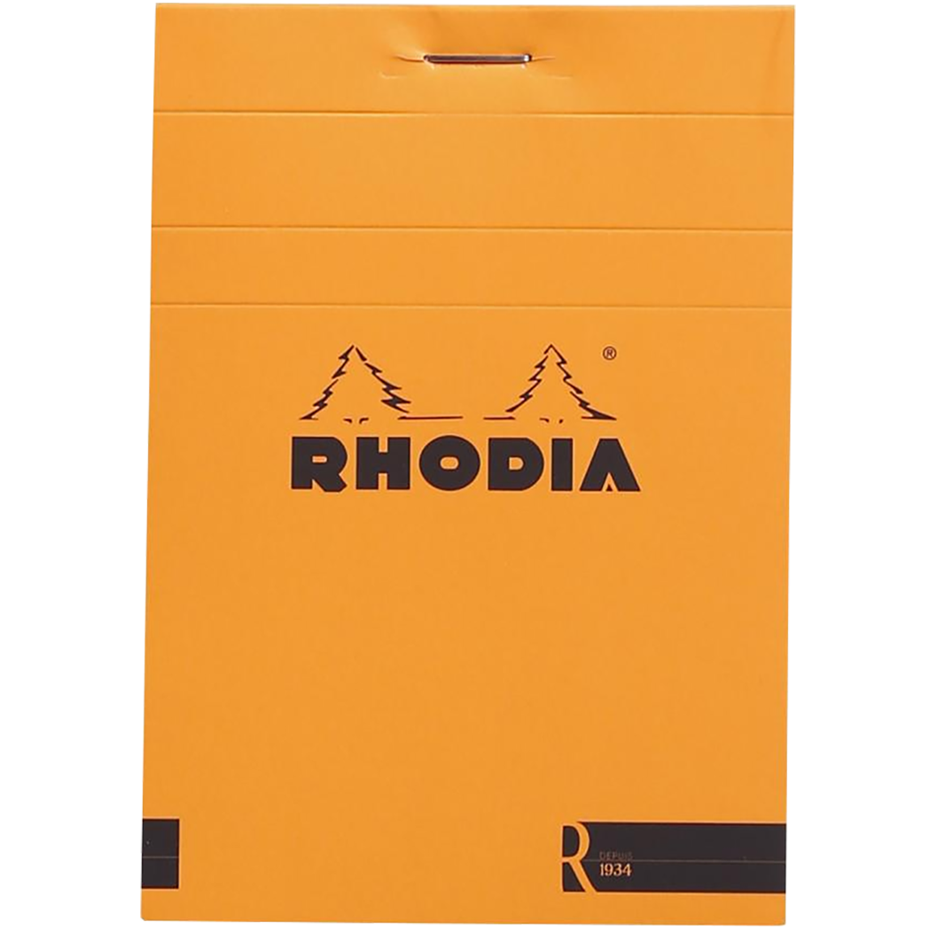 Rhodia Premium R Notepads - Orange - Lined - Pen Boutique Ltd