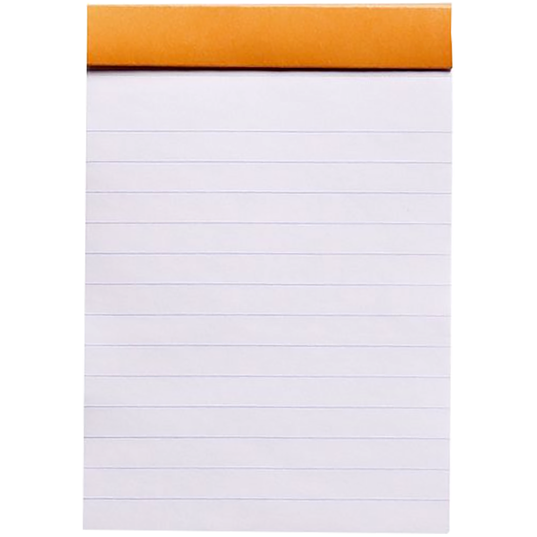 Rhodia N° 12 Pad - Orange - Lined - Pen Boutique Ltd
