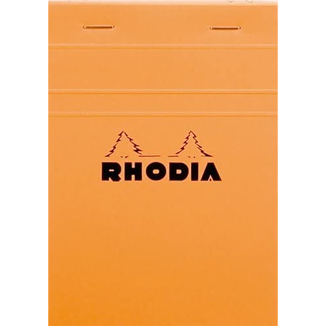 Rhodia N° 13 Pad - Orange - Graph - Pen Boutique Ltd