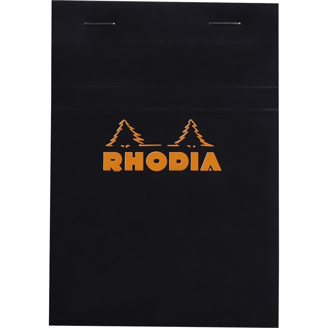Rhodia N° 13 Pad - Black - Graph - Pen Boutique Ltd