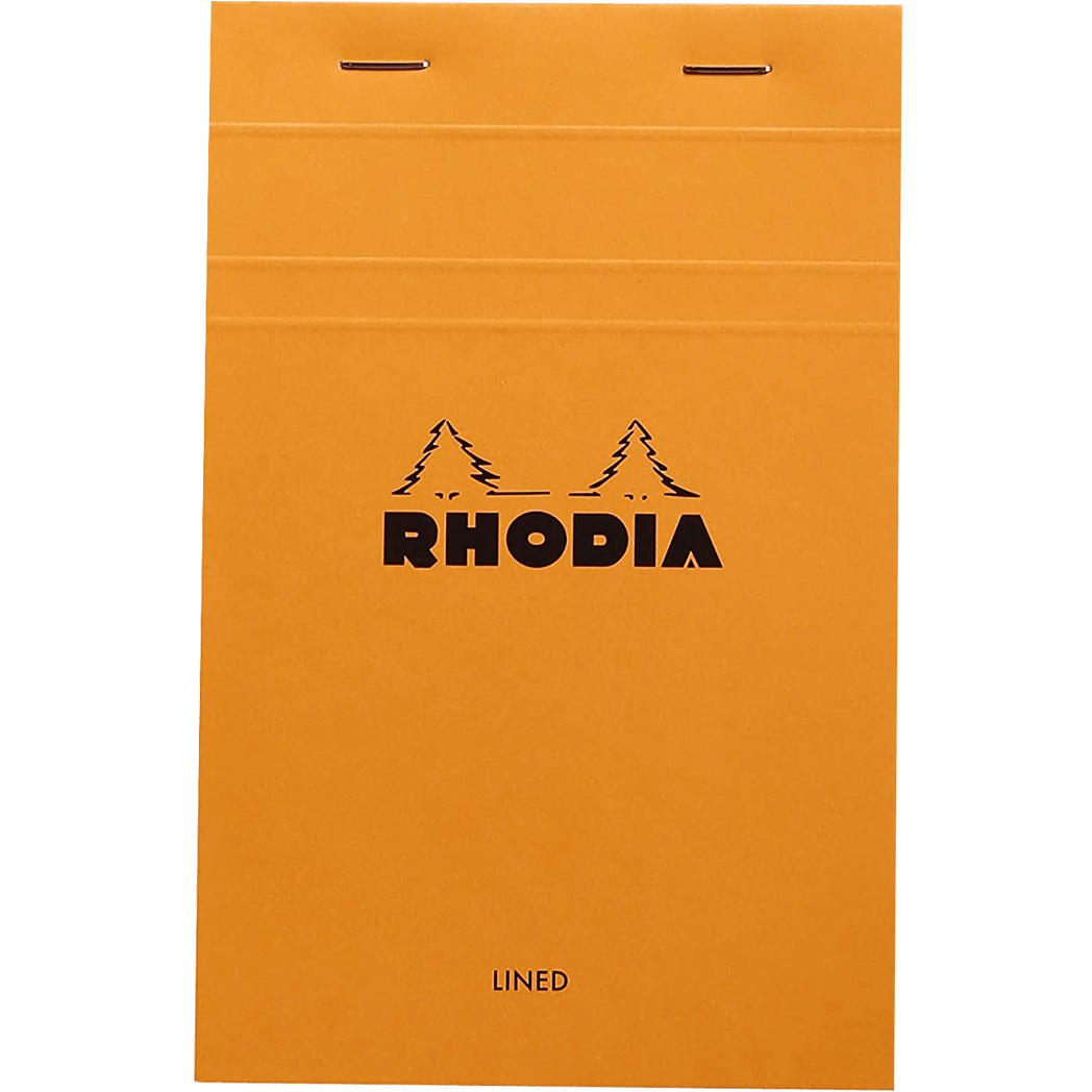 Rhodia N° 14 Pad - Orange - Lined - Pen Boutique Ltd