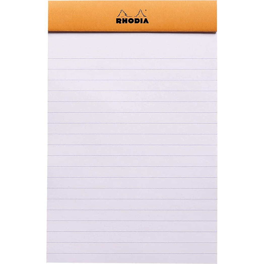 Rhodia N° 14 Pad - Orange - Lined - Pen Boutique Ltd