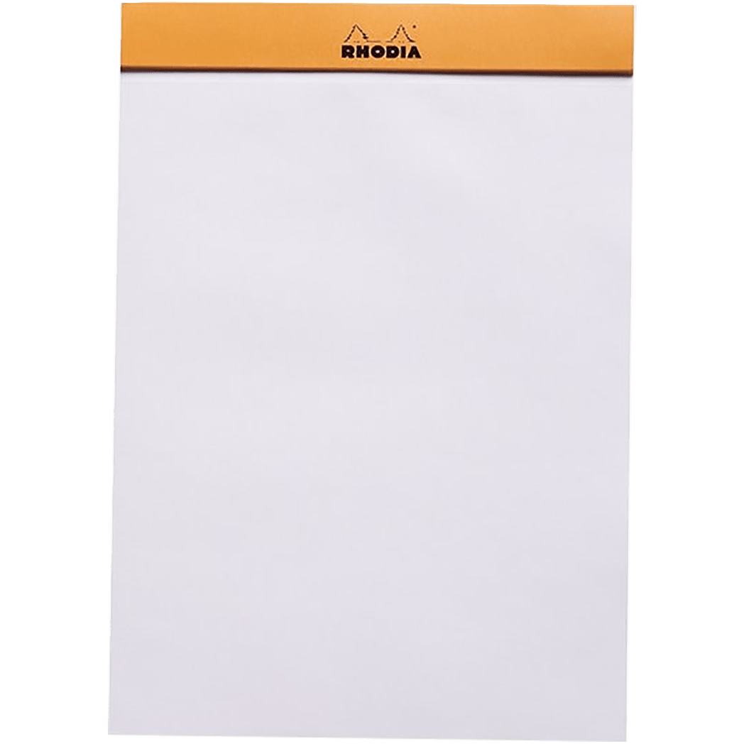 Rhodia N°16 Staplebound Pad - Orange - Blank - Pen Boutique Ltd