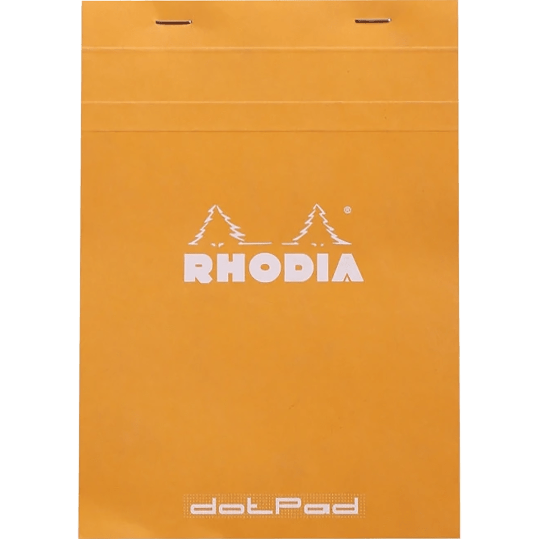 Rhodia N° 16 Staplebound Pad - Orange - Dot Grid - Pen Boutique Ltd