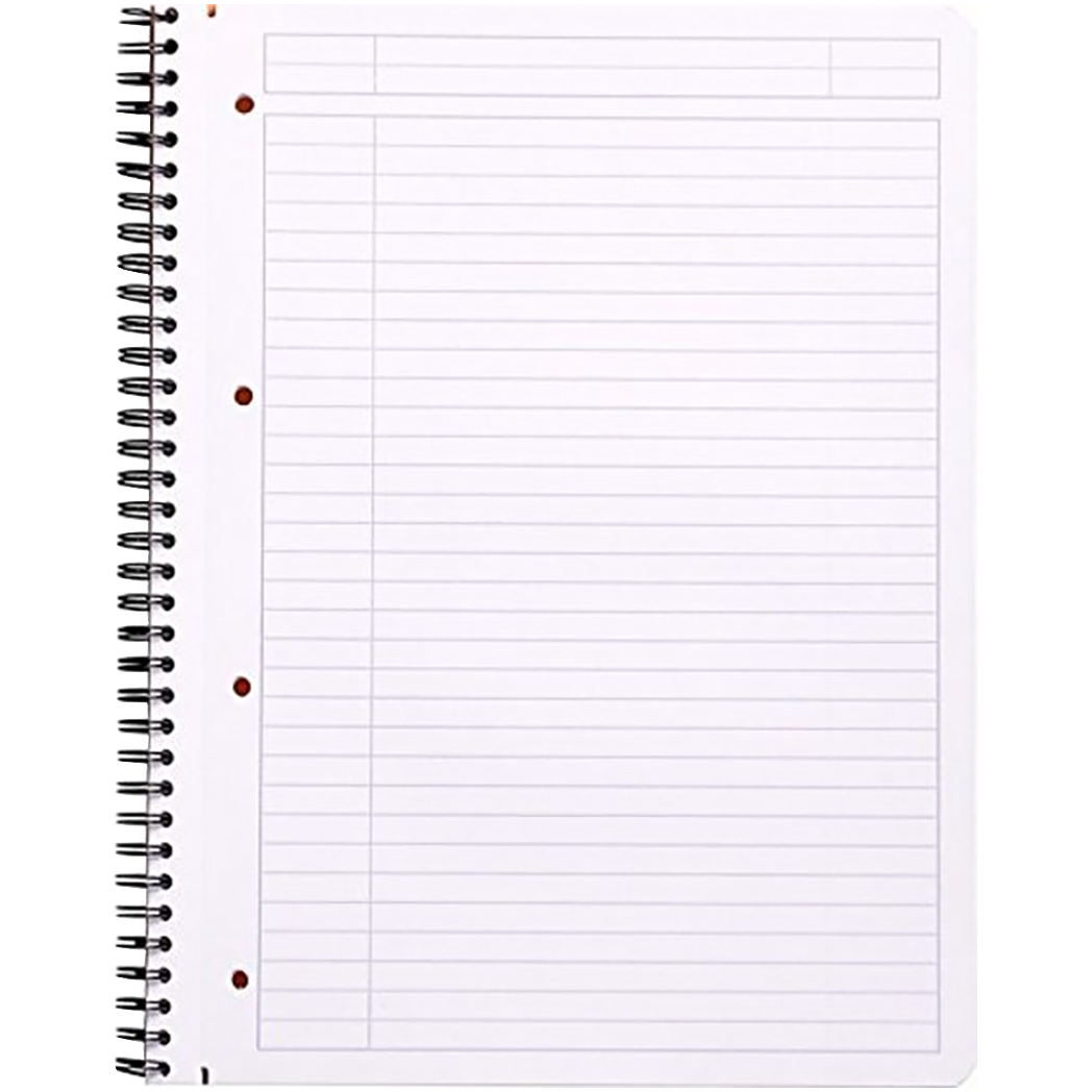 Rhodia Notebook Lined With Margin Black-Pen Boutique Ltd