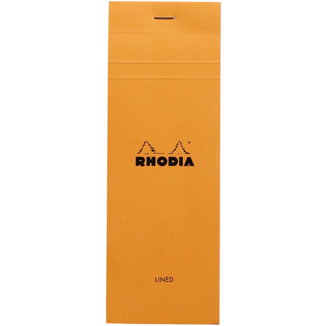 Rhodia N° 08 Pad - Orange - Lined - Pen Boutique Ltd