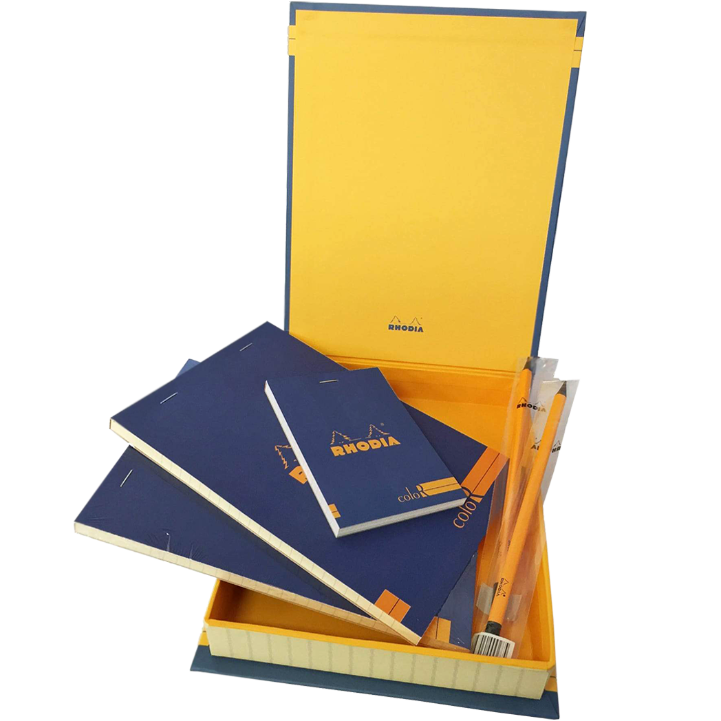 Rhodia ColoR Premium Treasure Boxes - Sapphire - Pen Boutique Ltd