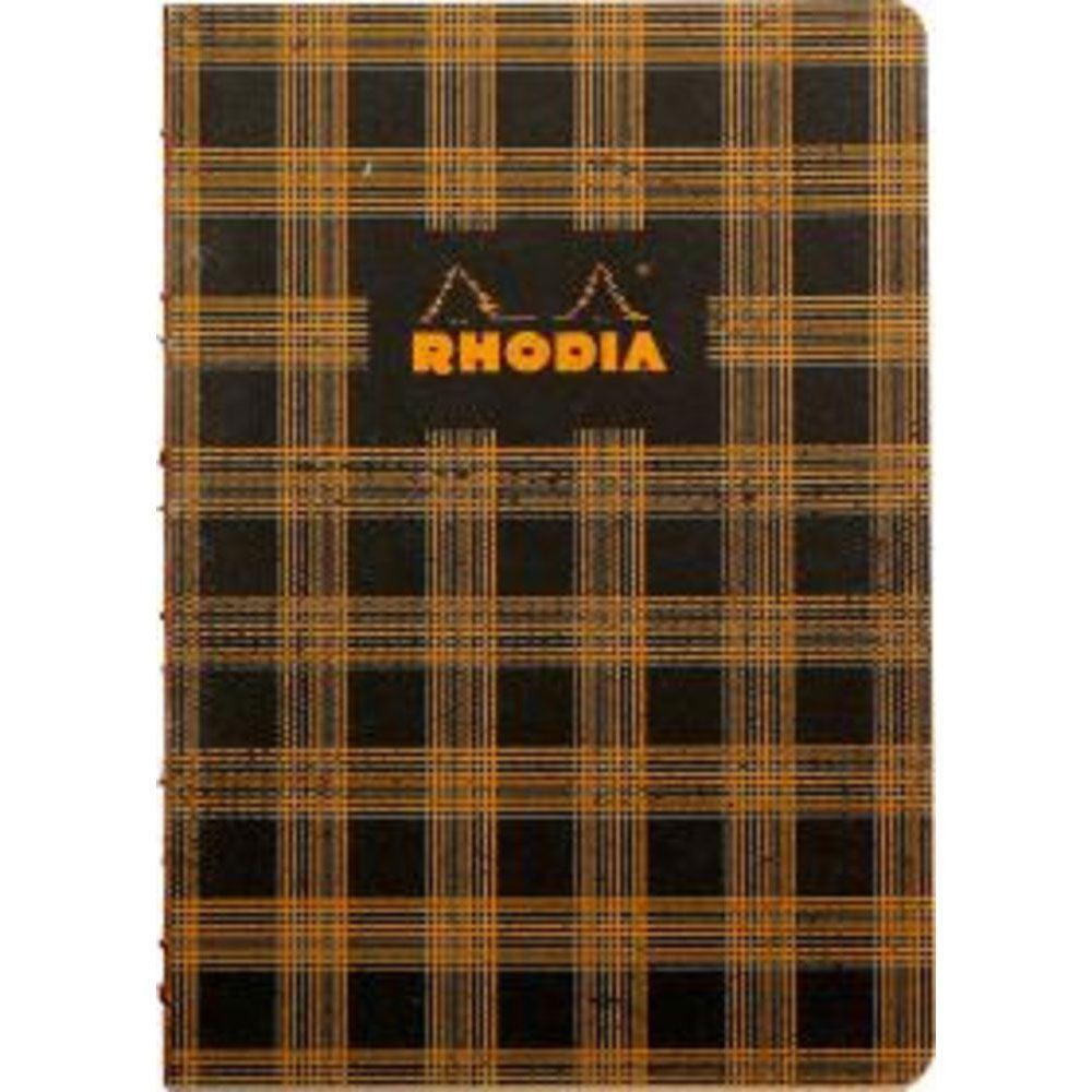 Rhodia Heritage Book Block Notebook - Tartan Lined ( A5 - 6" x 8.24") - Pen Boutique Ltd