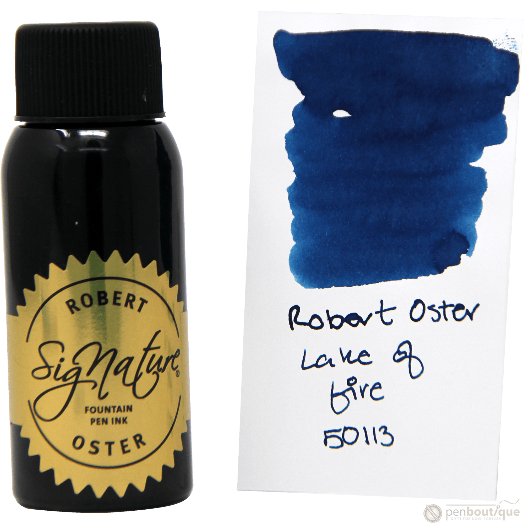 Robert Oster Signature Ink Bottle - Lake of Fire - 50ml - Pen Boutique Ltd