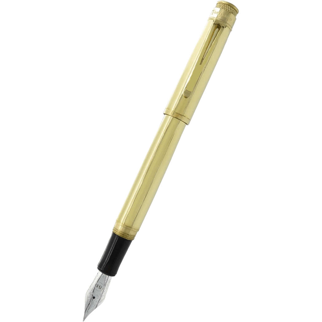 Retro 51 Tornado Fountain Pen - Raw Brass - Pen Boutique Ltd