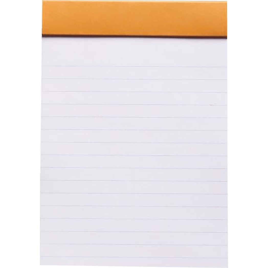 Rhodia N° 13 Pad - Orange - Lined - Pen Boutique Ltd