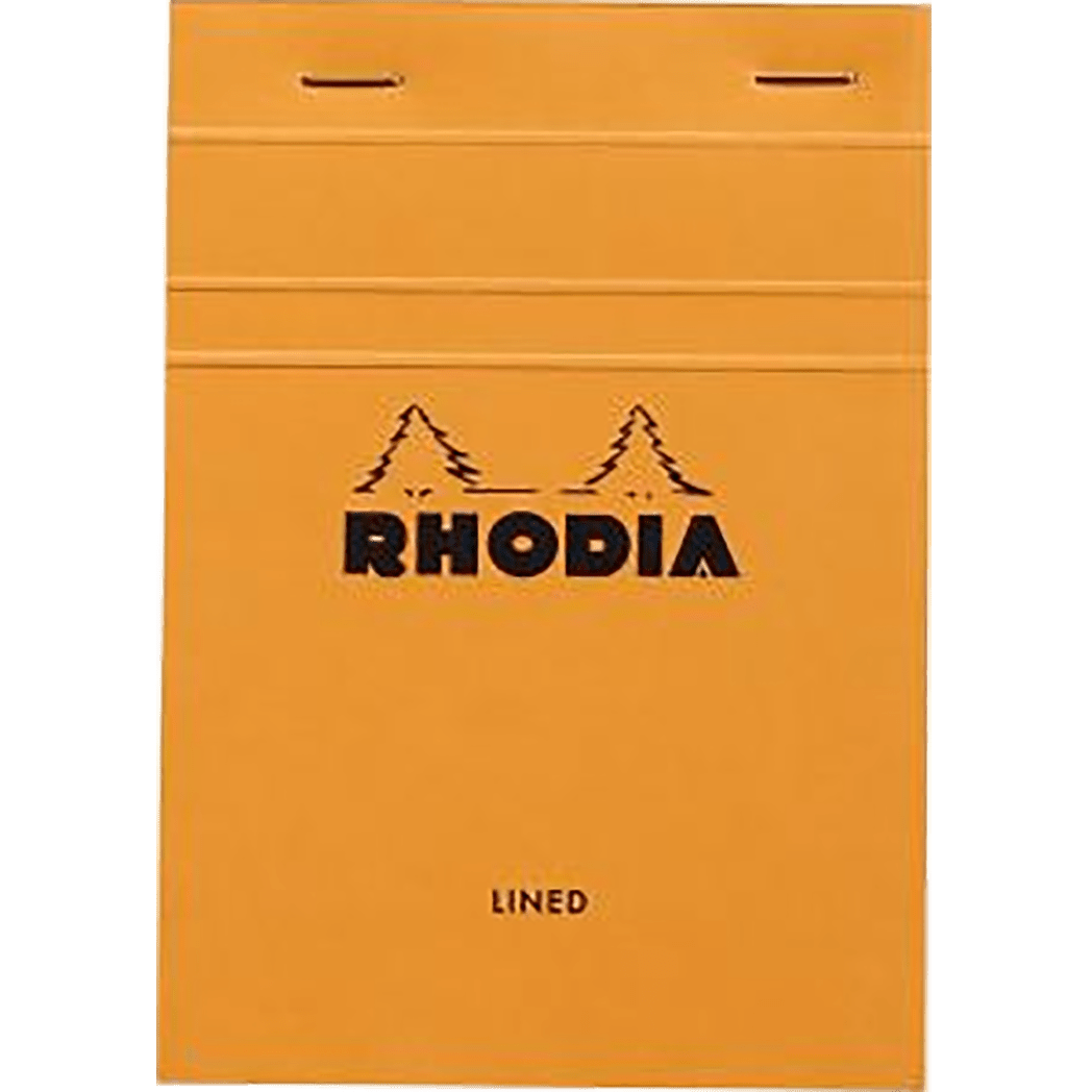 Rhodia N° 13 Pad - Orange - Lined - Pen Boutique Ltd