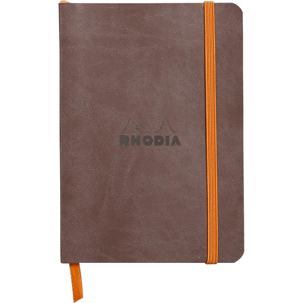 Rhodia Rhodiarama Lined Chocolate A6 Notebooks - Pen Boutique Ltd