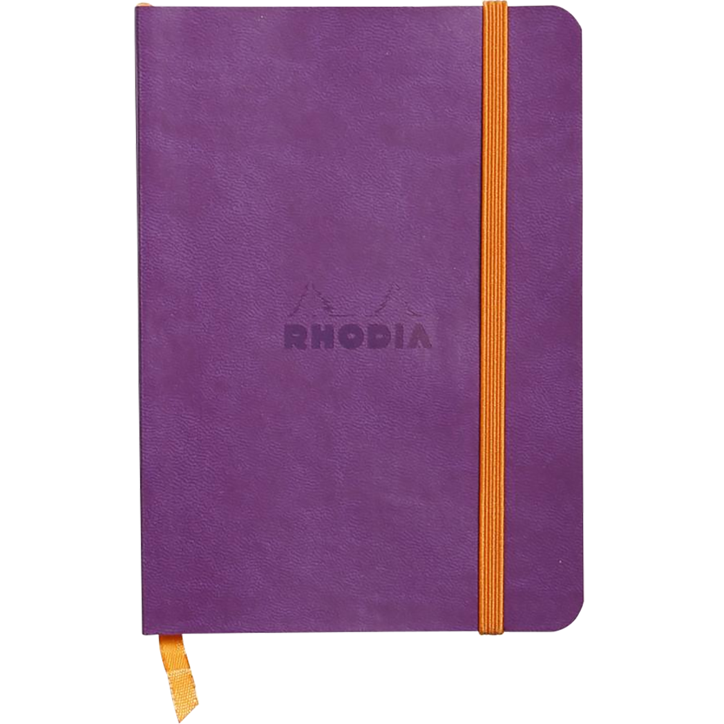 Rhodia Rhodiarama Lined Purple A6 Notebooks - Pen Boutique Ltd