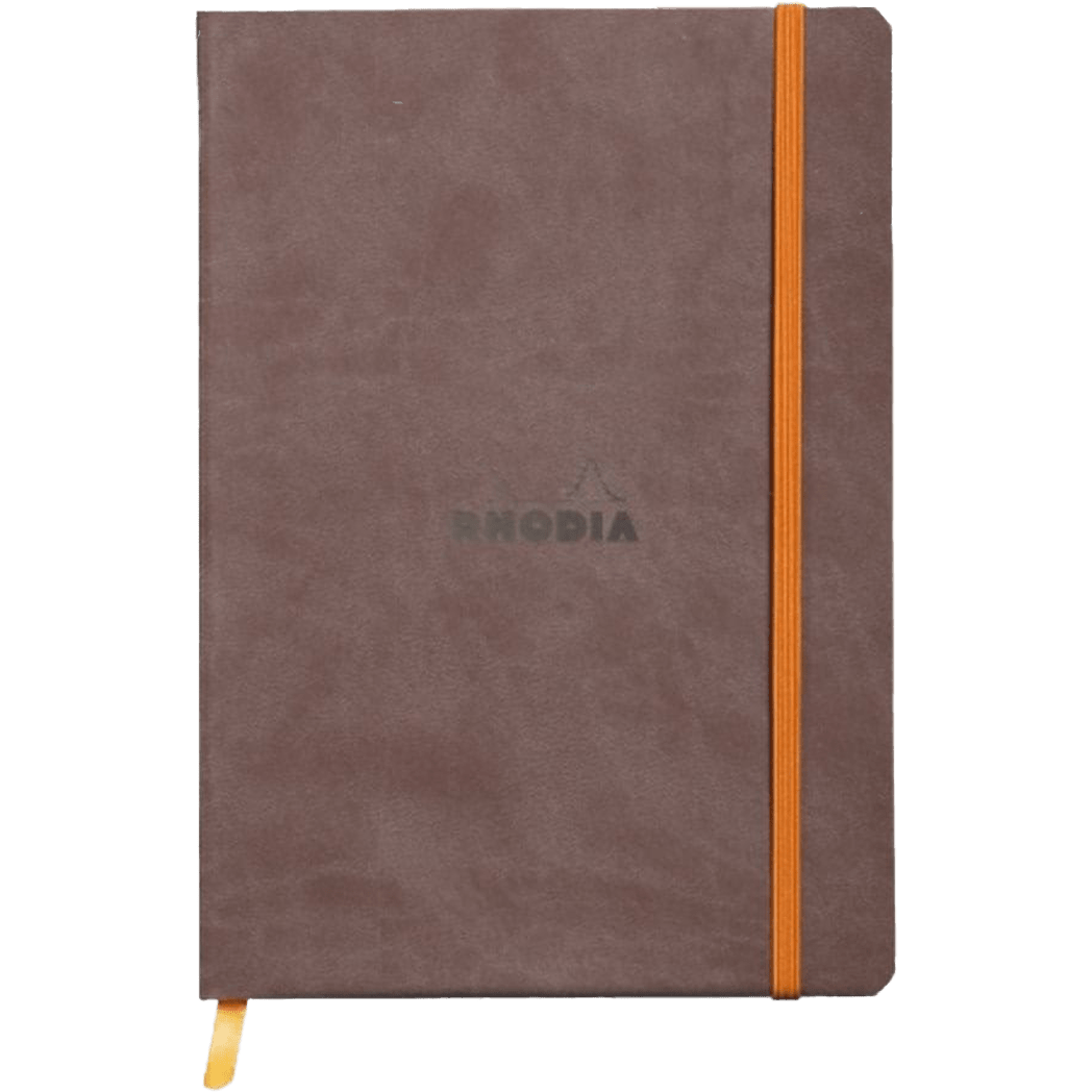 Rhodia Rhodiarama Notebook - Chocolate - Dot Grid - A5 - Pen Boutique Ltd