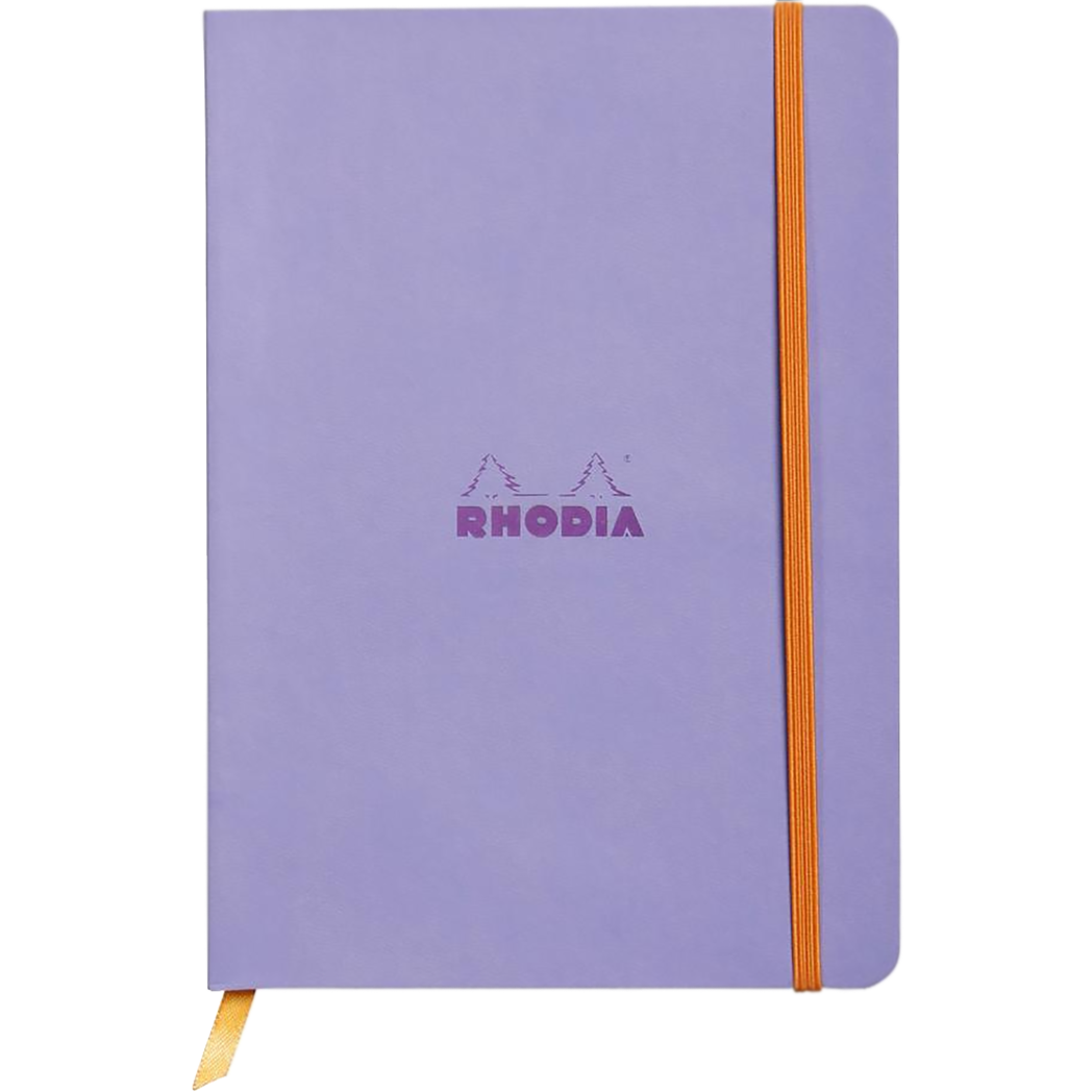 Rhodia Rhodiarama Notebook Iris Dot Grid A5 size - 6x8.25"-Pen Boutique Ltd