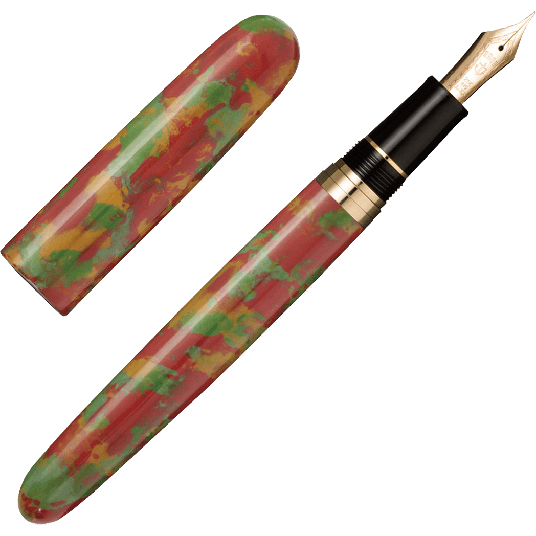 Sailor 1911 Rei Urushi - Nuri Fountain Pen - Aomori Ryuumon - Nuri - Medium (Bespoke Dealer Exclusive) - Pen Boutique Ltd