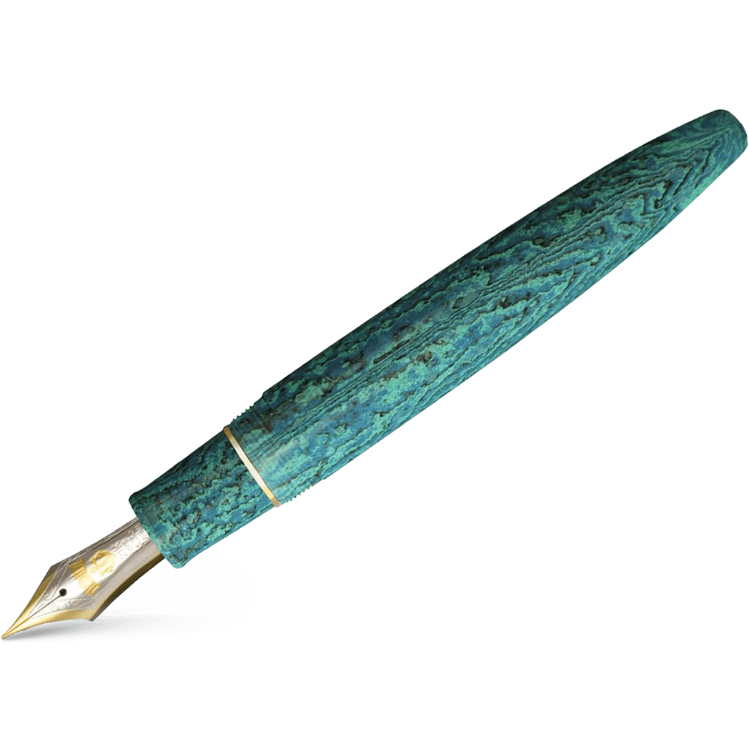 Sailor Fountain Pen - Naginata Togi - Green Echo ( RYOKKYO ) - Gold Trim - Bespoke Dealer Exclusive - Pen Boutique Ltd