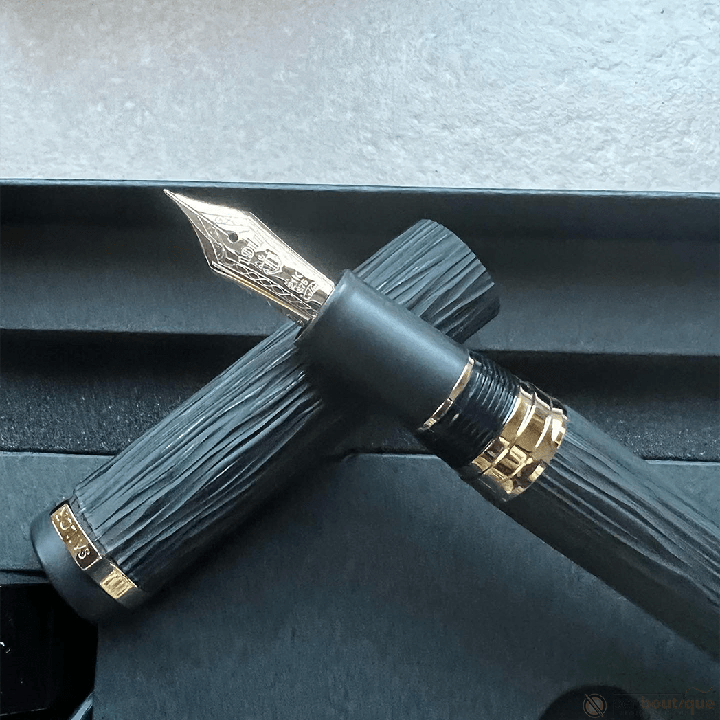 Sailor Ebonite Sculpture Fountain Pen - Yokaze (Night Breeze) - Pen Boutique Ltd