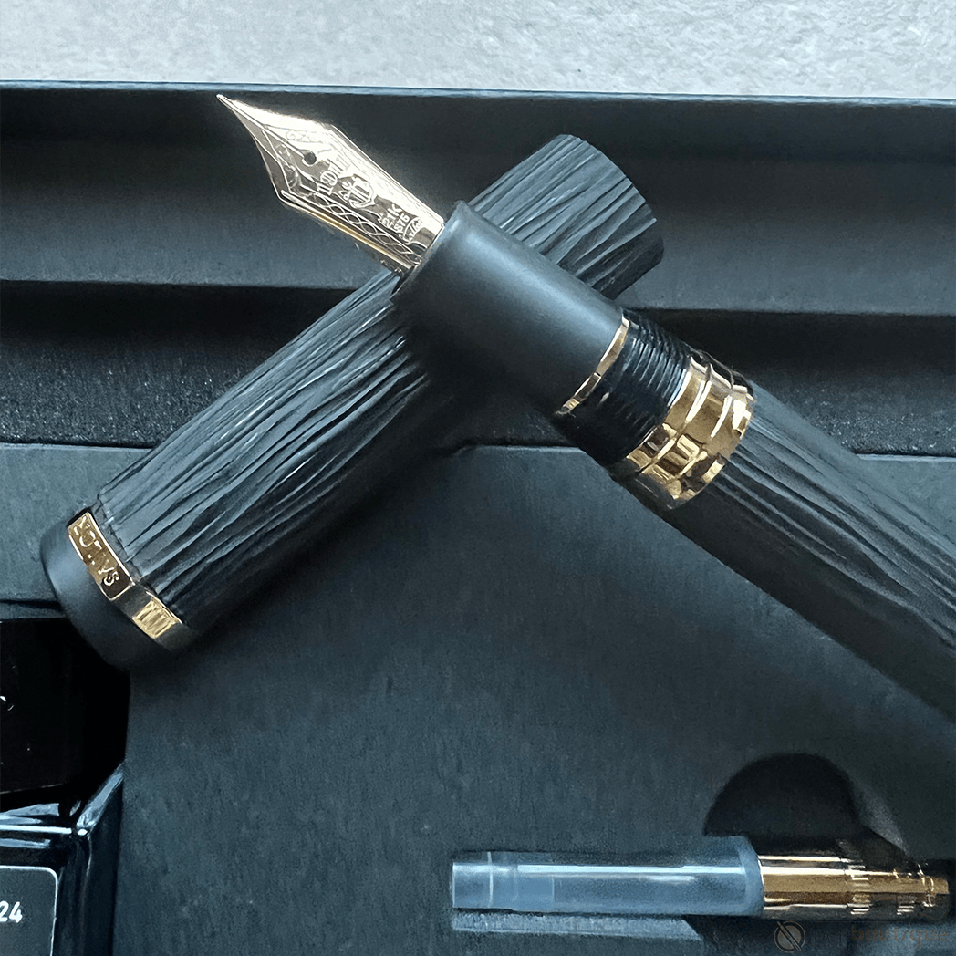 Sailor Ebonite Sculpture Fountain Pen - Yokaze (Night Breeze) - Pen Boutique Ltd
