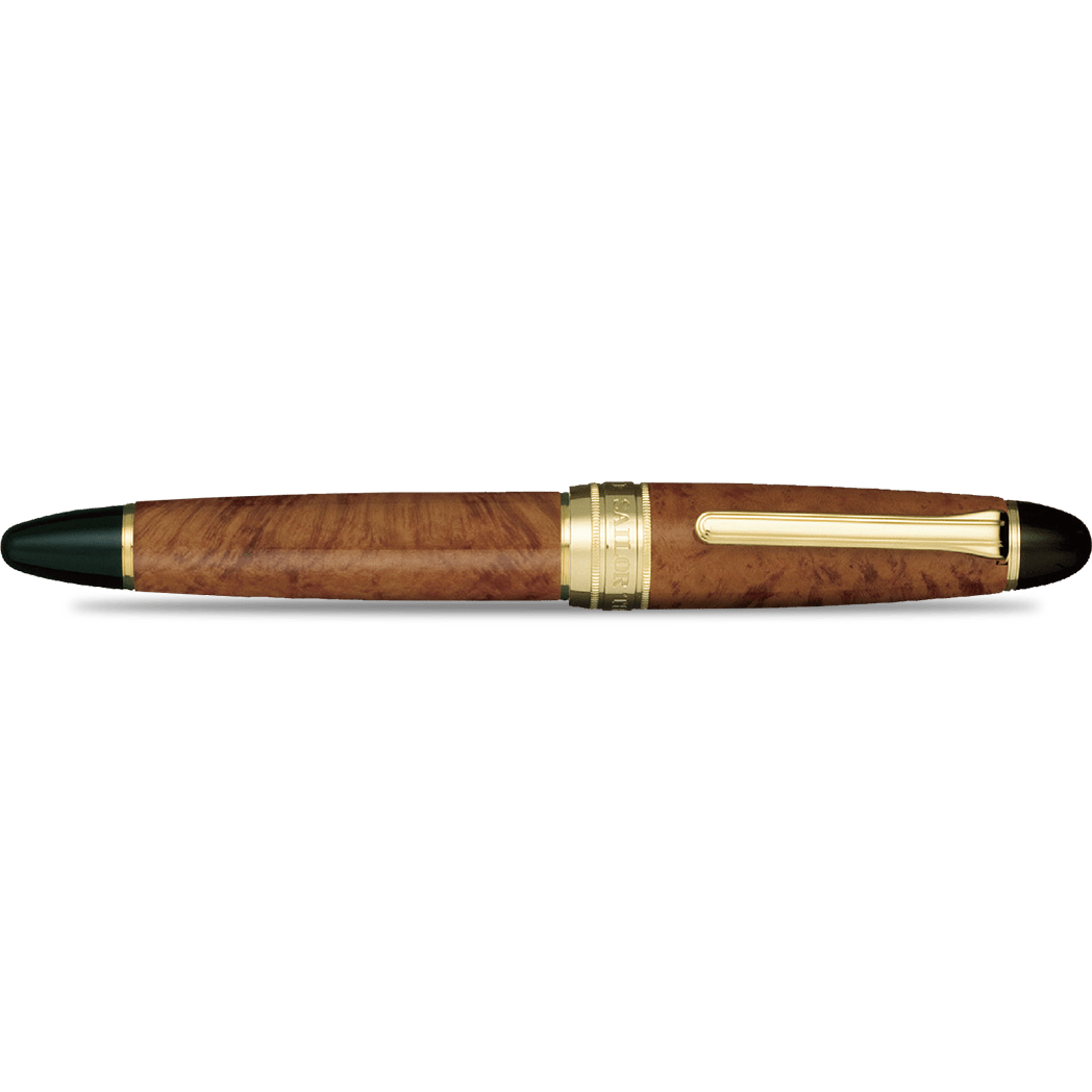 Sailor Fountain Pen - King of Pens - Red Brier Wood (Bespoke Dealer Exclusive) - Pen Boutique Ltd