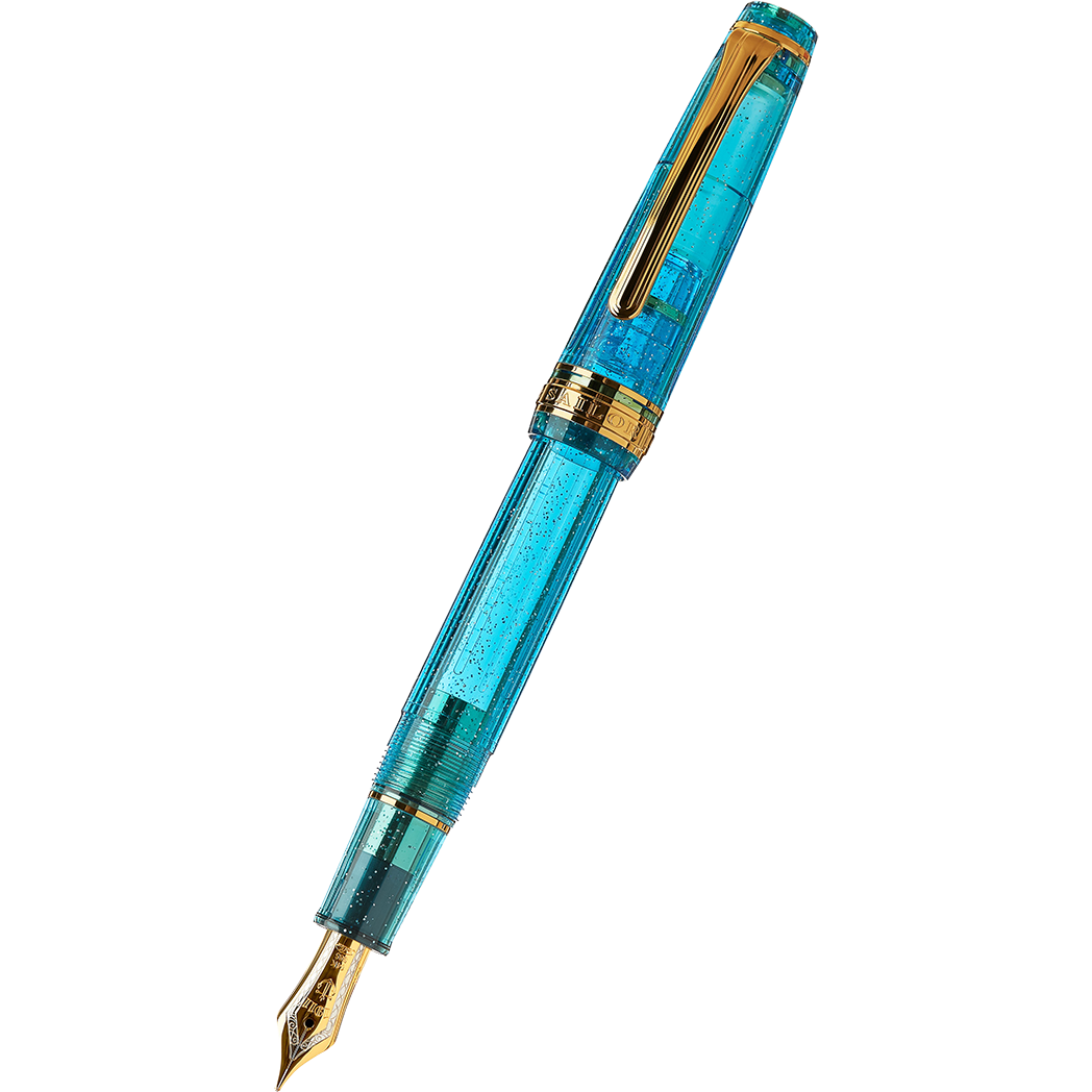 Sailor Professional Gear Fountain Pen - Pen of the Year 2022 - Soda Pop Blue - Slim ( LIMITED EDITION) - Pen Boutique Ltd