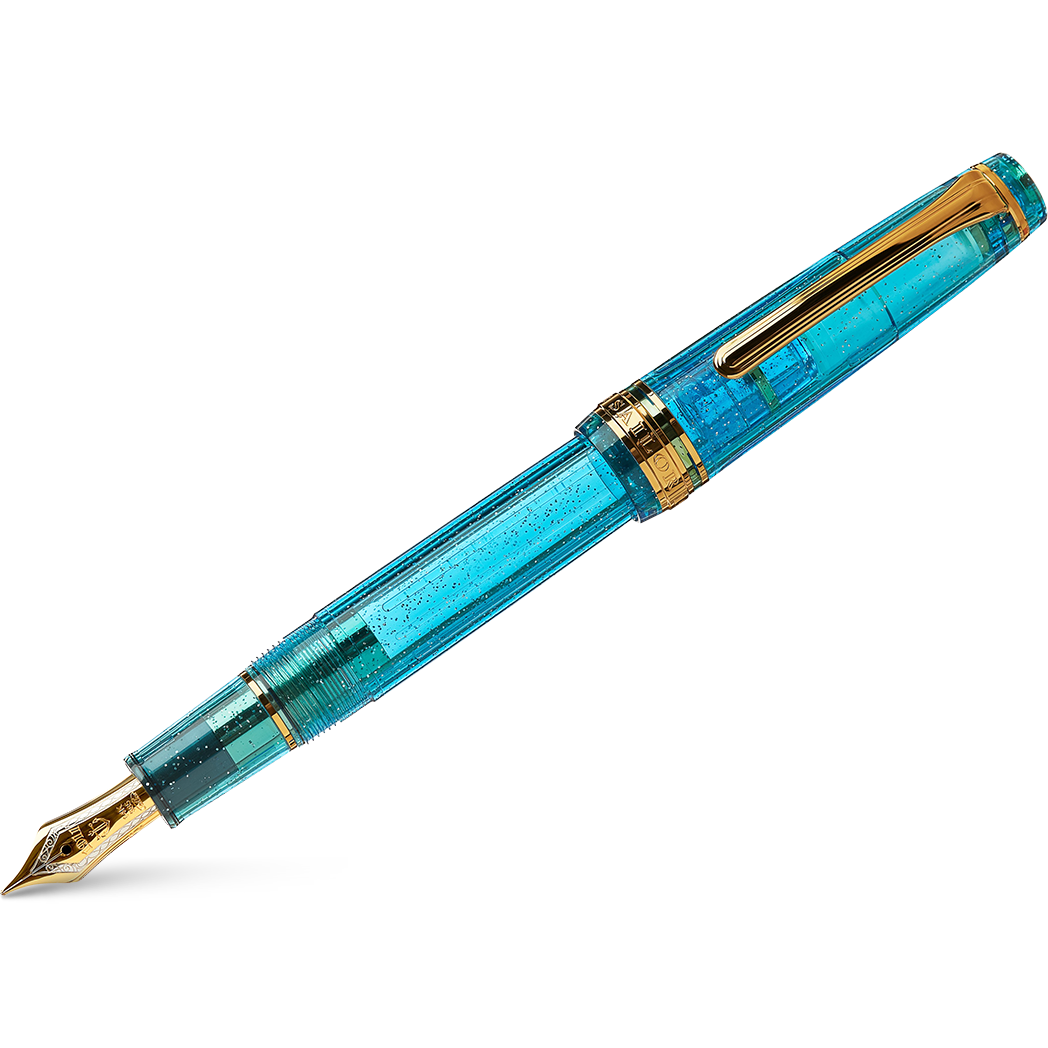 Sailor Professional Gear Fountain Pen - Pen of the Year 2022 - Soda Pop Blue - Slim ( LIMITED EDITION) - Pen Boutique Ltd