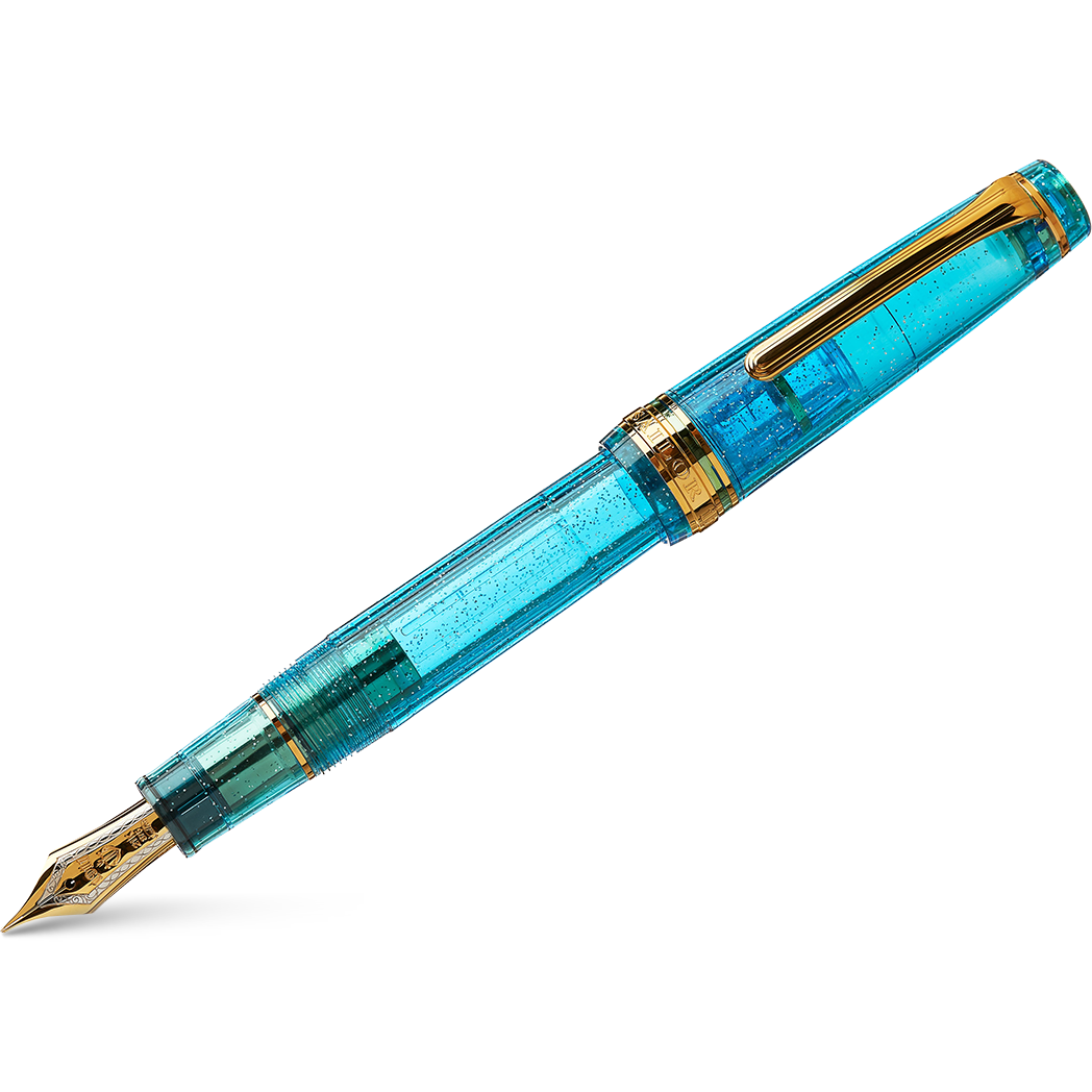 Sailor Professional Gear Fountain Pen - Pen of the Year 2022 - Soda Pop Blue - Standard ( LIMITED EDITION)) - Pen Boutique Ltd