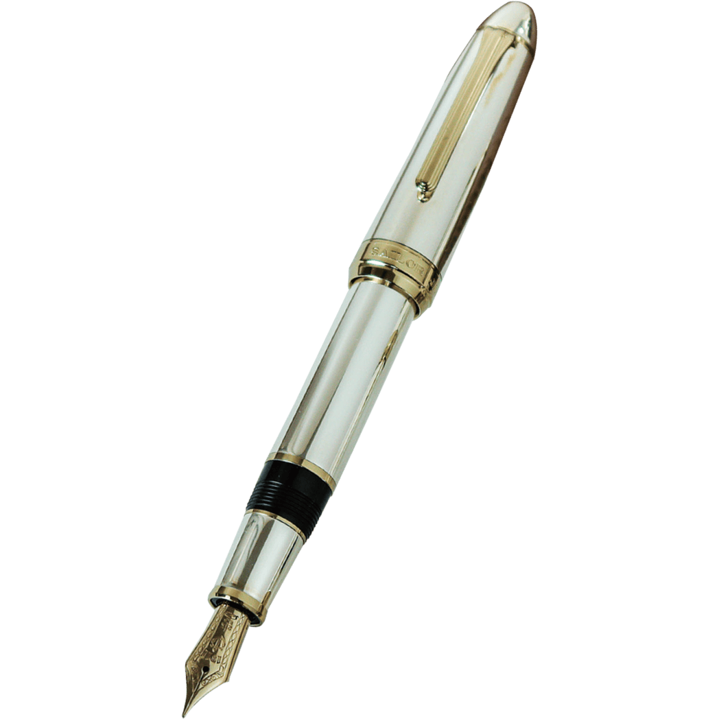Sailor 1911 Fountain Pen - Sterling Silver 925 - 21K (Bespoke Dealer Exclusive) - Pen Boutique Ltd