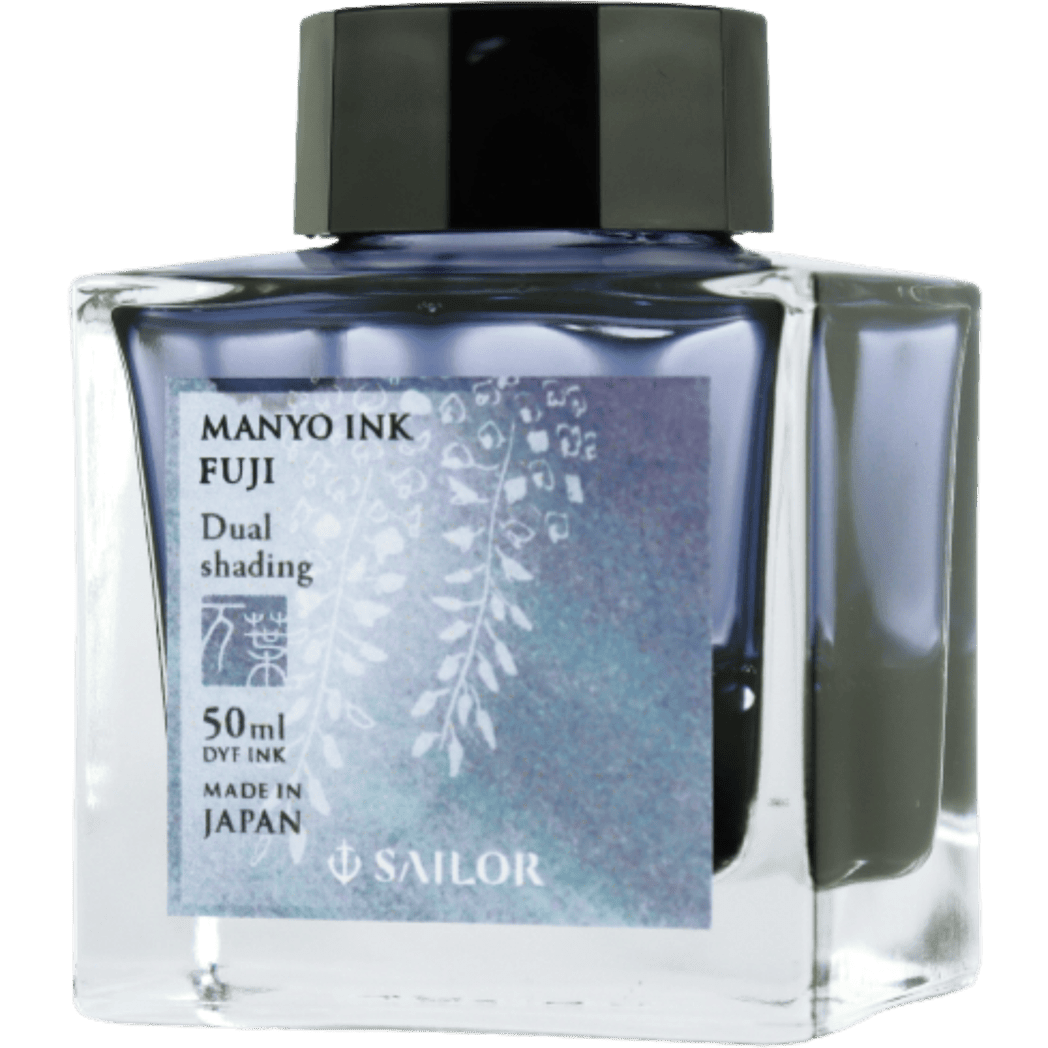 Sailor Manyo Ink Bottle - Fuji (Amethyst - Purple) - 50ml - Pen Boutique Ltd