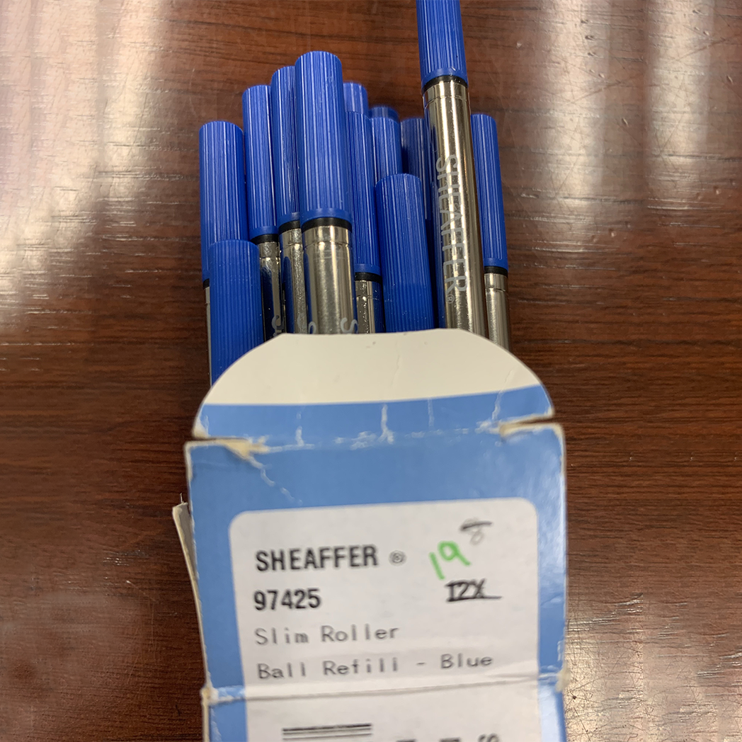 Sheaffer Slim Rollerball Refill - Blue - Medium - Pen Boutique Ltd
