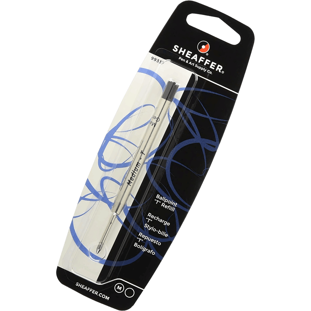 Sheaffer T - Style Ballpoint Refill - Black - Pen Boutique Ltd