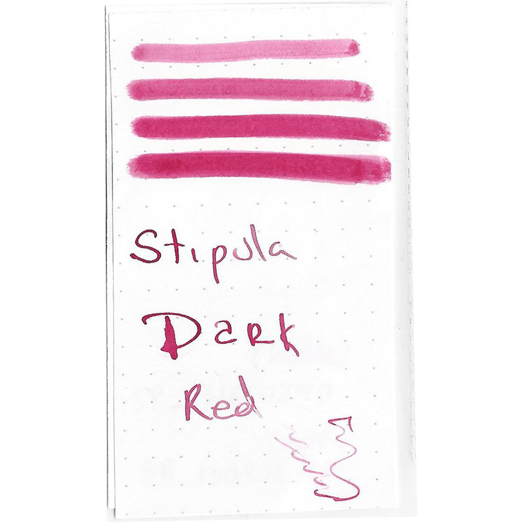Stipula Calamo Ink Bottle - Dark Red - 70cc - Pen Boutique Ltd